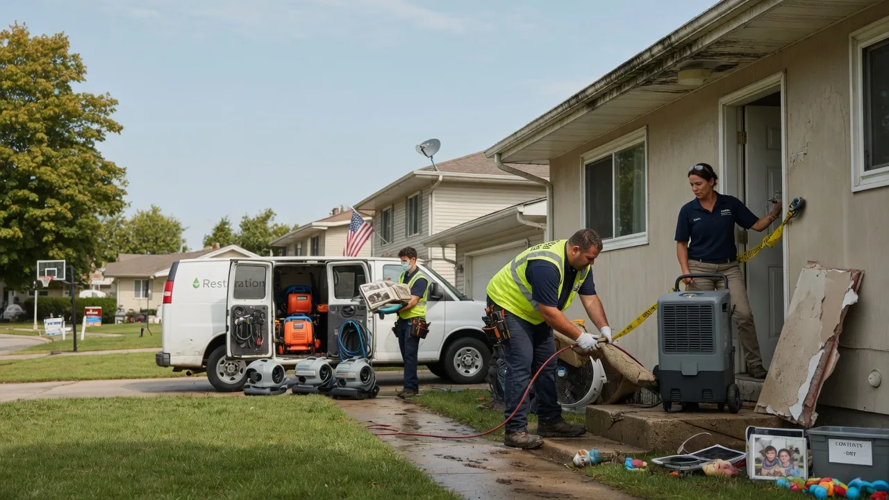 Water Damage Restoration in Stoughton, WI near me